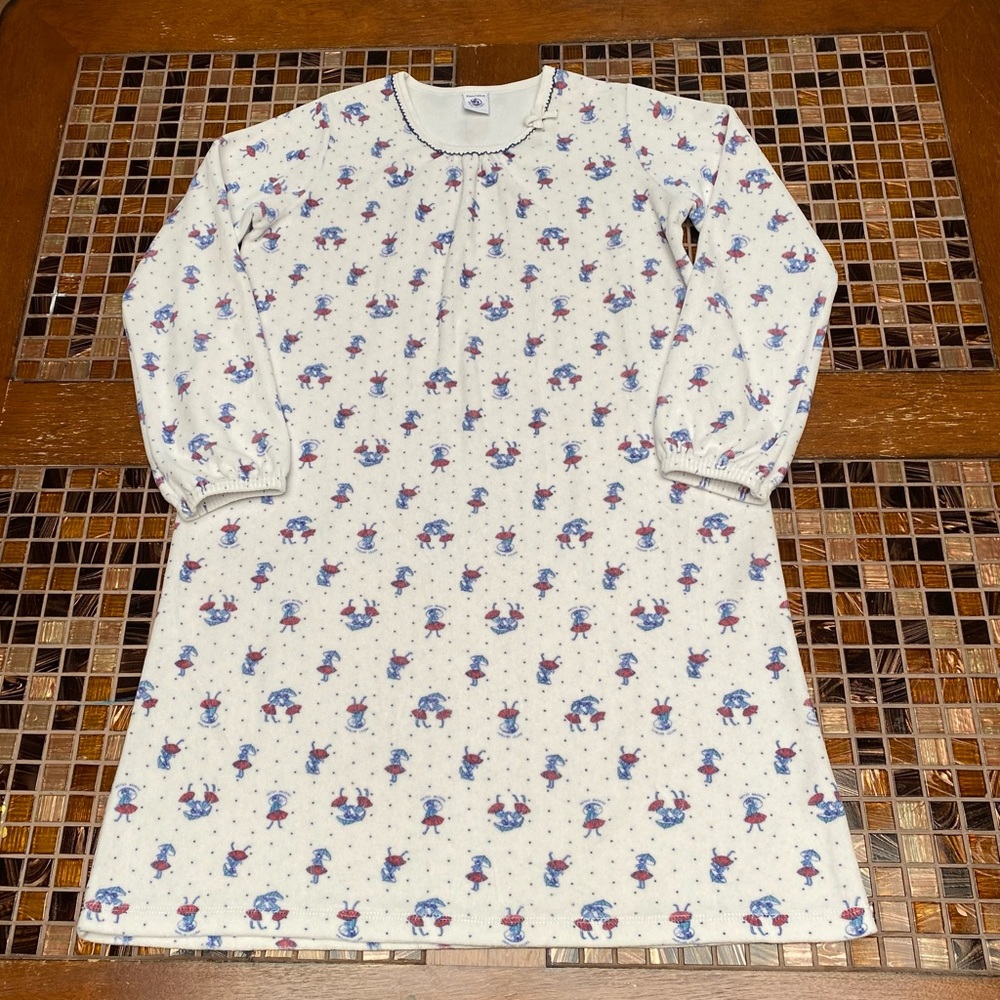 Petit Bateau Velour Pajama Girls